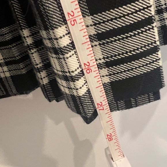 Black and white plaid outlander maxi skirt - Picture 3 of 4